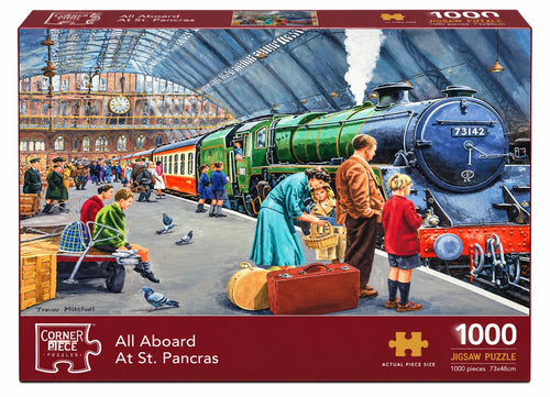All Aboard at St Pancras – 1000 Piece Jigsaw Puzzle
