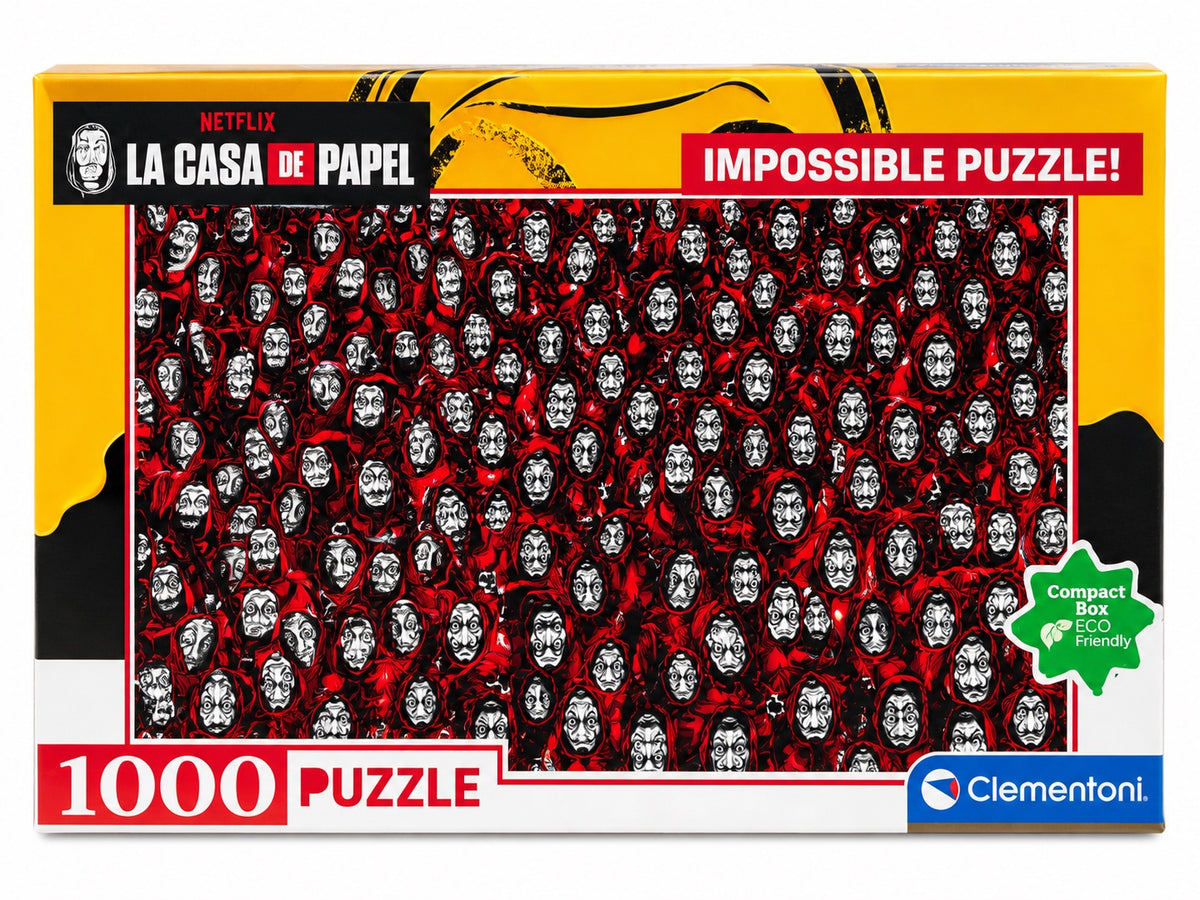 La Casa de Papel Impossible Puzzle – 1000 Pieces