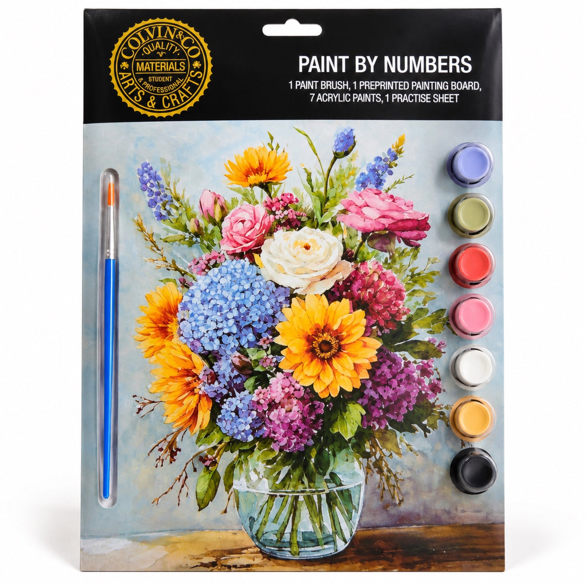Paint by Numbers – Floral Bouquet