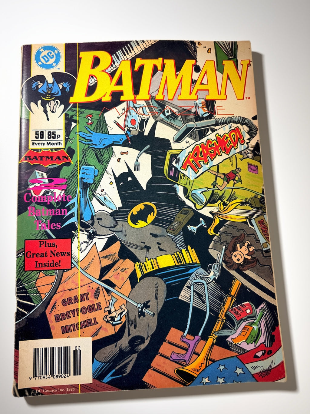 Batman No. 56 – UK DC Comics – 1993 front cover