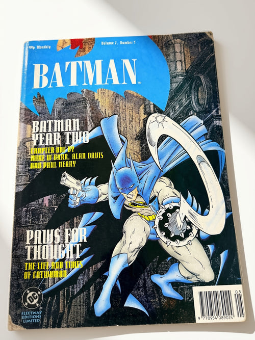 Batman Vol. 2 No. 3 – Batman Year Two Chapter One – UK Fleetway front cover