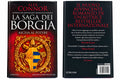 La Saga dei Borgia – Ascesa al potere – Alex Connor front and back cover
