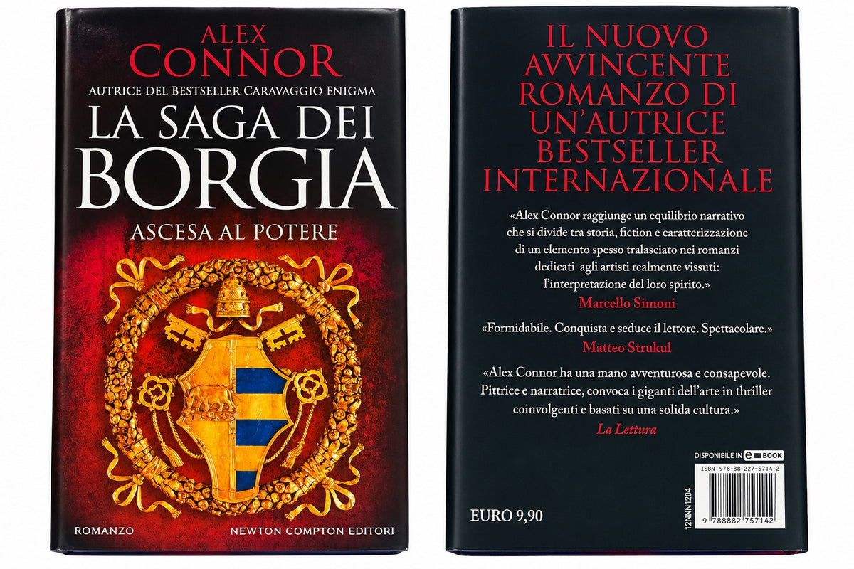 La Saga dei Borgia – Ascesa al potere – Alex Connor front and back cover