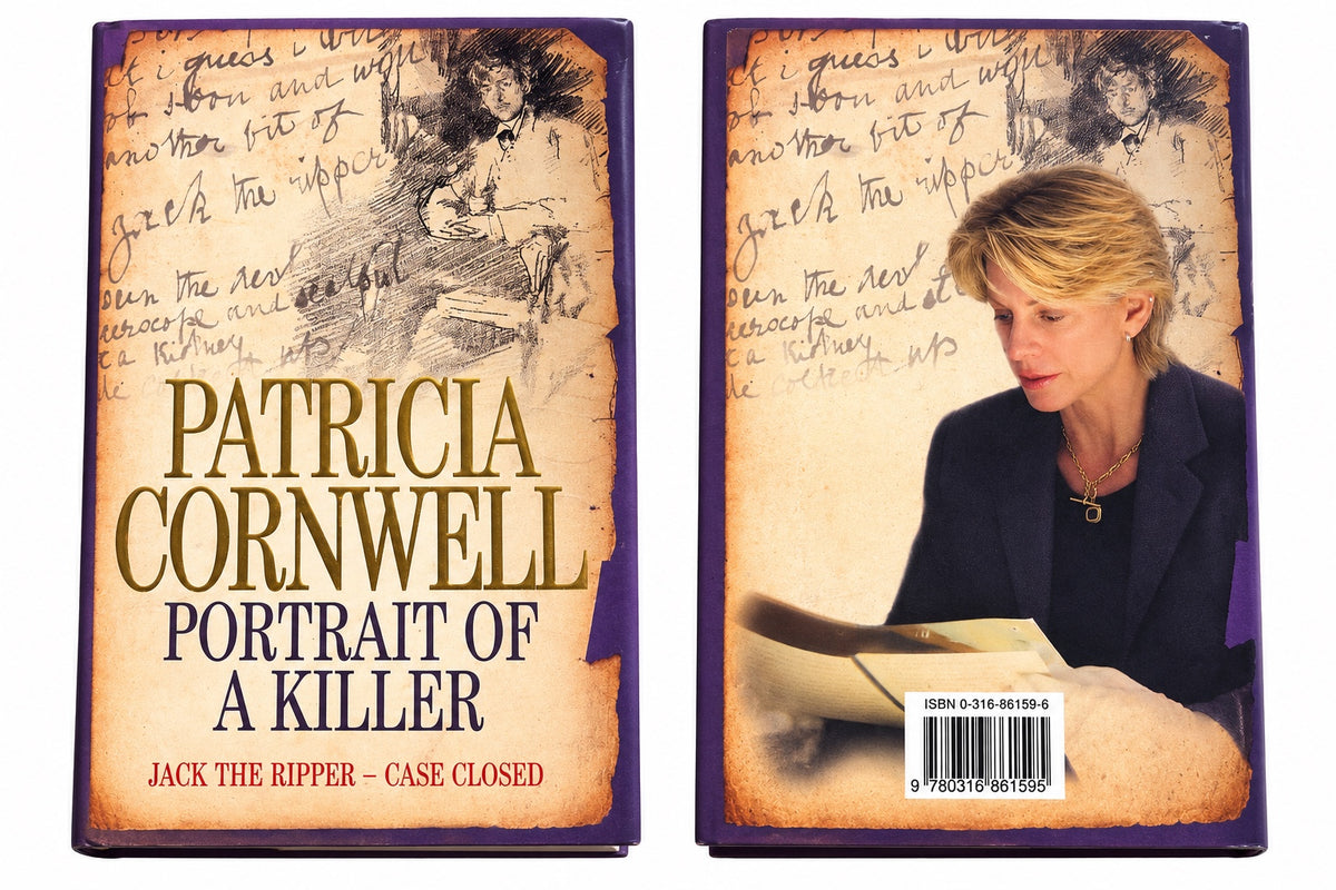 Portrait of a Killer – Patricia Cornwell front and back cover