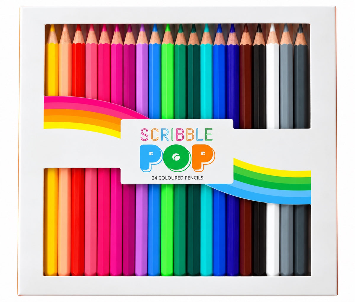 Scribble Pop 24 Coloured Pencils